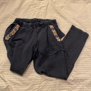 Zara Aztec beaded sweatpants